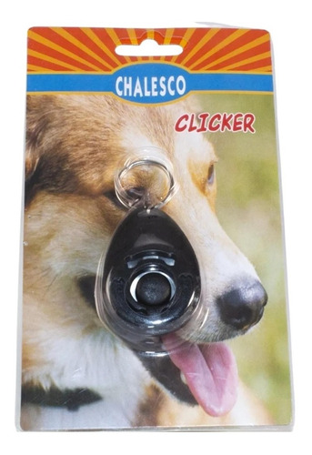 Clicker Adestramento Para Cães Chalesco Cor Preto