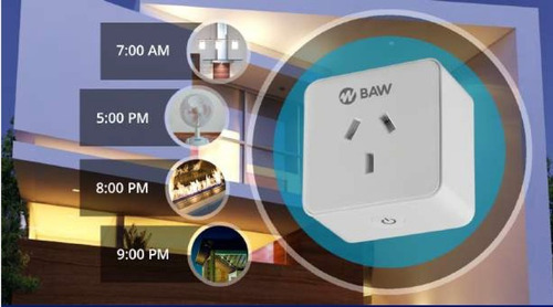 Toma Inteligente Wifi Baw Tpswifi-101 Smartlife Mide Consumo