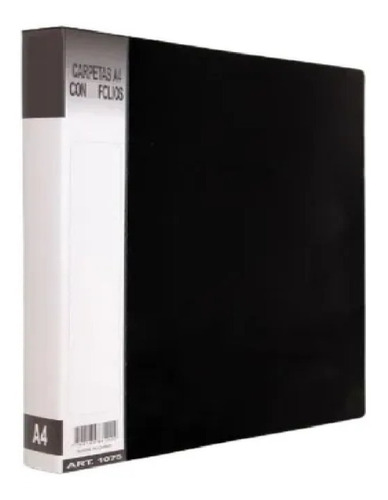 Carpeta Con 10 Folios A4 Plasticas 1ra Calidad