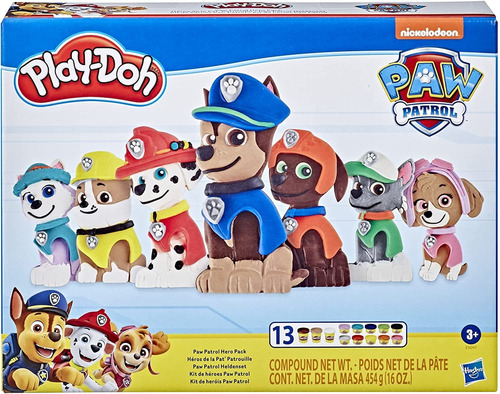 Play-doh Paquete De Héroes De La Patrulla Canina De Juguete