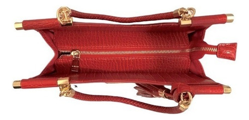 Bolsa Natalie Transversal E De Mão Bebe Los Angeles Cor Vermelho/apple