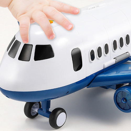 Maqueta De Avión De Juguete Con Temática Infantil Con Luces