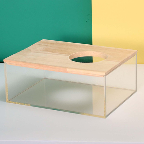 Contenedor De Baño De Arena Para Hámster, Rectángulo S