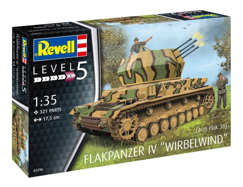 Revell Tanque Flakpanzer Iv 1/35 Wirbelwind Supertoys