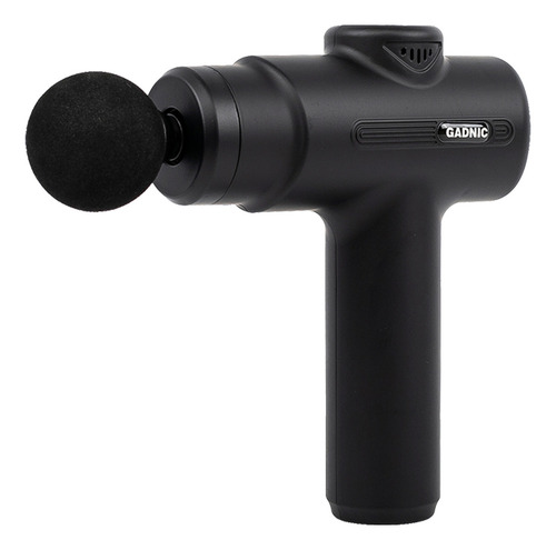 Pistola Masajeadora Gadnic Mgp300 15w Negra Con Velocidad