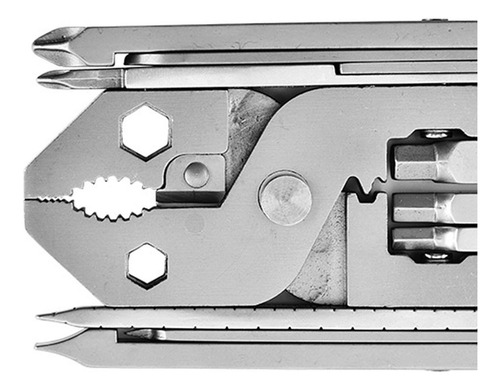 Alicates Compactos 25 En 1 Plegables De Acero Inoxidable