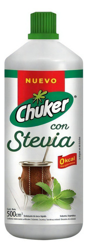 Chuker Stevia Edulcorante Líquido X 500 Ml