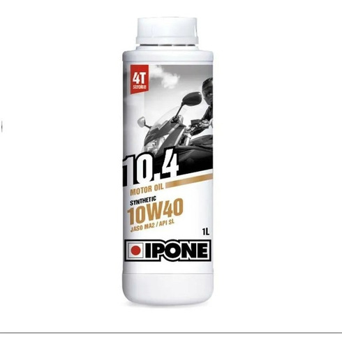 Aceite Semisintético Moto Ipone 10.4 4t 10w40 Top Racing