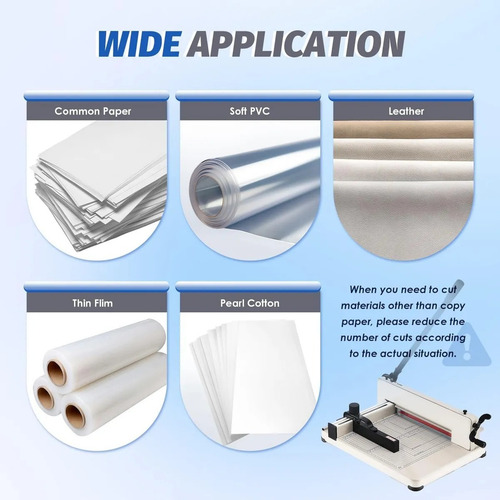 Hfs(r) A4 17 Pulgadas Guillotina Para Papel Max 400 Hojas