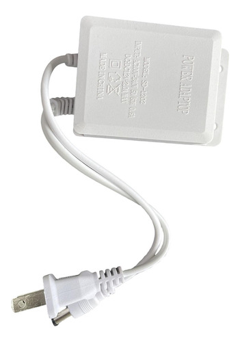 6 Carregador Adaptador Ac 12v 2a, Fonte De Branco