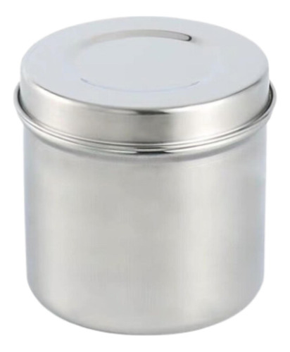 Tarro De Ungüento Médico De Acero 9 Cm X 9,2 Cm