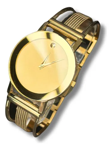 Reloj D'mario Hombre Ze1150 Pulso Esqueleto Dorado