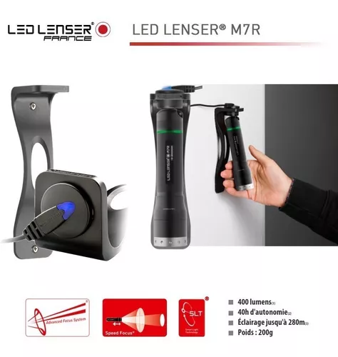 Linterna Tactica Led Lenser M7r 400 Lum Potente Recargable