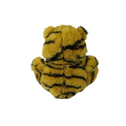 Imagem 3 de 3 de Tigre De Pelúcia Sentado 23cm Safari Floresta