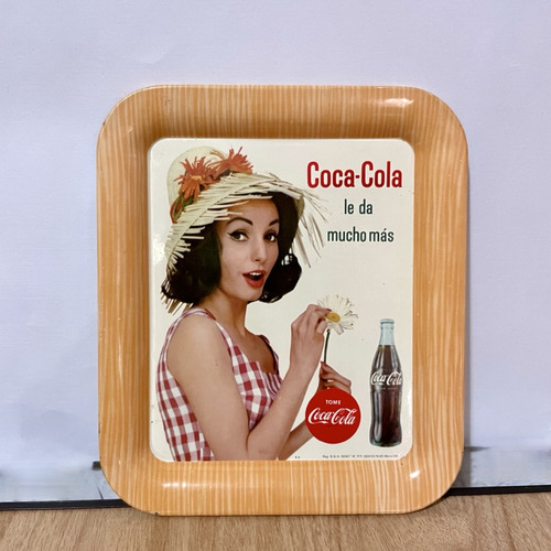Antigua Charola De Coca-cola De 1964 (Usado)