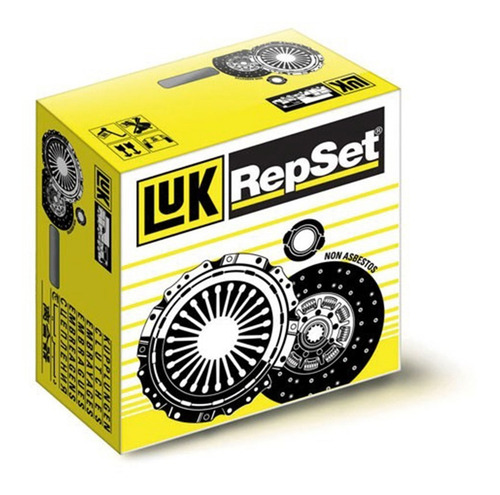 Embrague Kit Volkswagen Golf Mex 1.8 210mm/sel