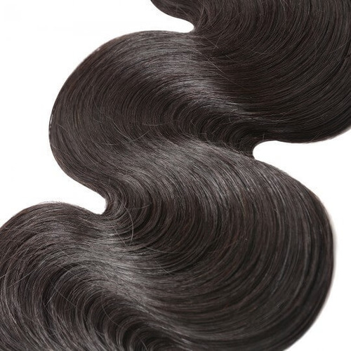 Cabello Humano Onda Del Cuerpo 30cm Tela 2 Paquetes 100g