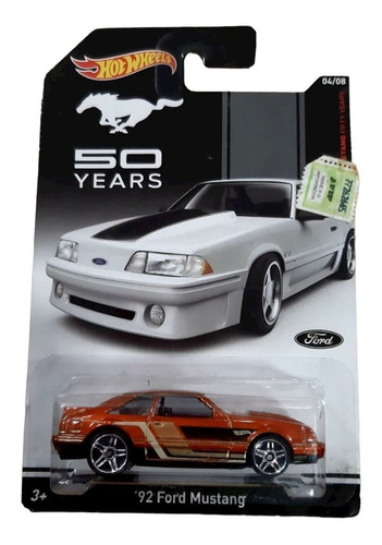 Hot Wheels 50 Years Ford Mustang 1.64 Mattel