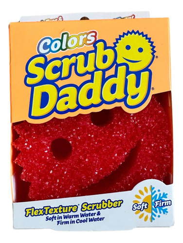 Esponja Multiuso Scrub Daddy Roja