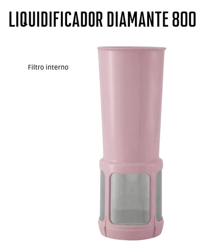 Liquidificador Rosa + Batedeira E Espremedor 220v Rosa