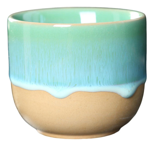 Tazas De Té De Cerámica, Taza De Café Con Patrón Azul