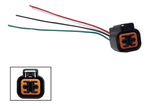 Conector Hembra Sensor De Oxigeno Elantra Accent 1.5 Lts