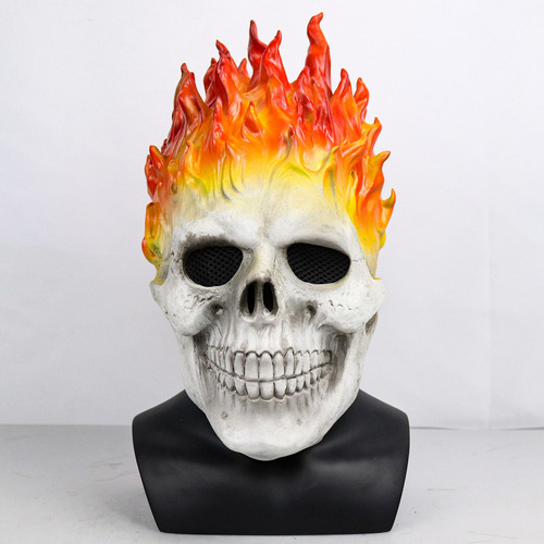 Blue Mask Bulex Ghost Red Y Halloween Flame Skull Rider