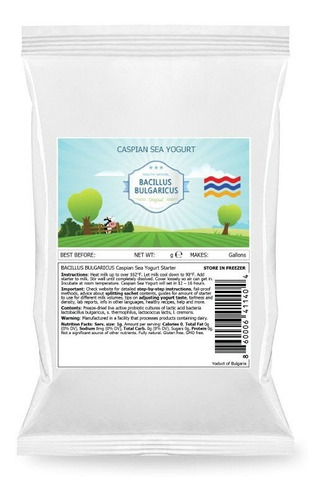 Iniciador De Yogurt Matsoni Del Mar Caspio 2g-4l