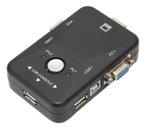 Conmutador Kvm Usb 2.0 1920x1440 Conmutador Kvm De Doble Mon
