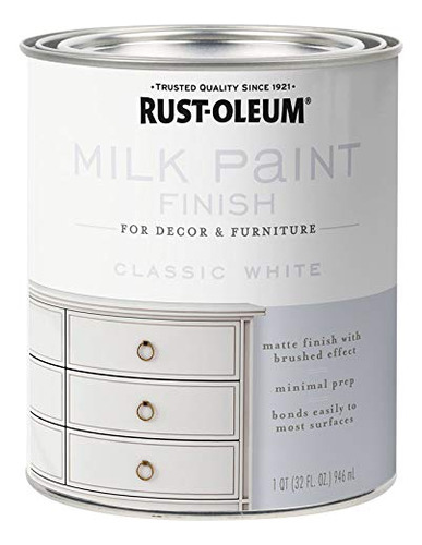 Milk Paint Cl White 1qt