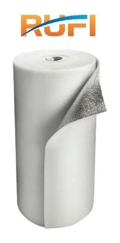 Imagen 2 de 4 de Membrana Aislante Isolant Rufi 5 Mm Aluminio X 20 M2