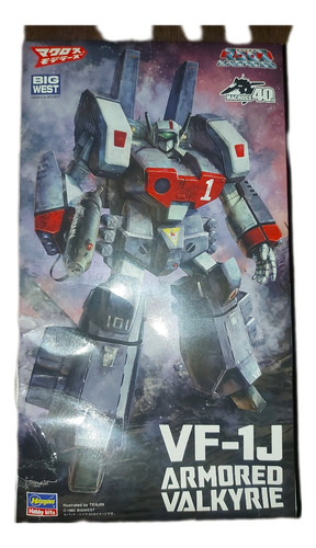 Macross Hasegawa. Kit Para Armar. Vf-1j Armored Valkyrie.
