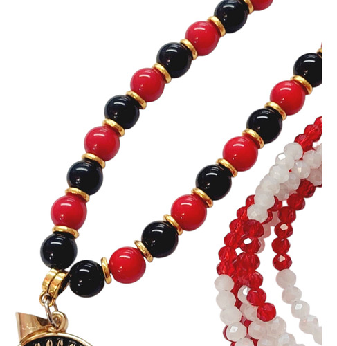 Collares Elekes Elegua Con Dije Obatala Shango Yemaya Oshun