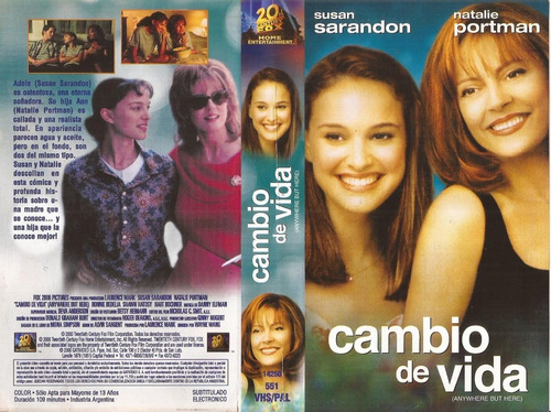 Cambio De Vida Susan Sarandon Natalie Portman Vhs Sin Caja