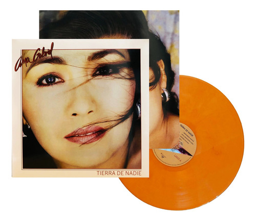 Ana Gabriel Tierra De Nadie Naranja Orange Lp Vinyl Versión Del Álbum Estándar
