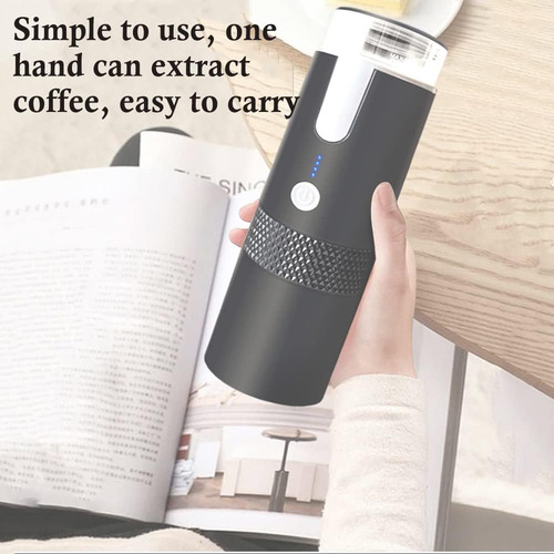 Cafetera Portatil Hstyaig Maquina De Cafe Espresso Electr...