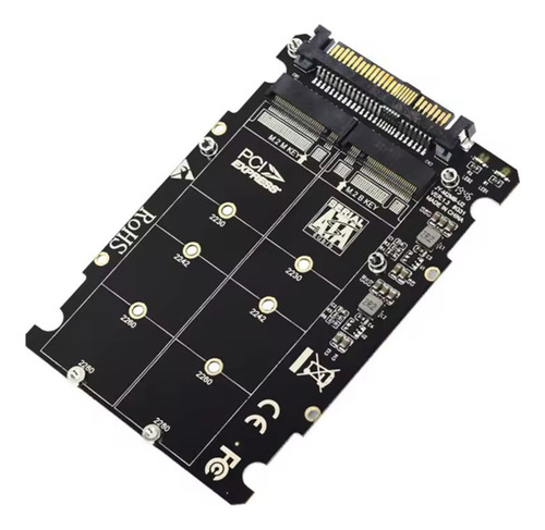 Adaptador U.2 Sas Sff-8639 Para Ssd M.2 Pcie Nvme Ngff Sata