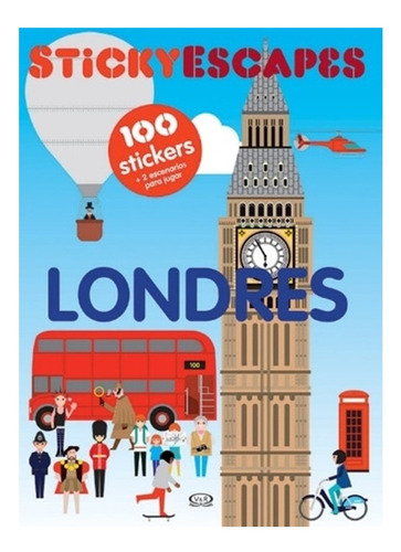 Libro Stickyescapes - Londres
