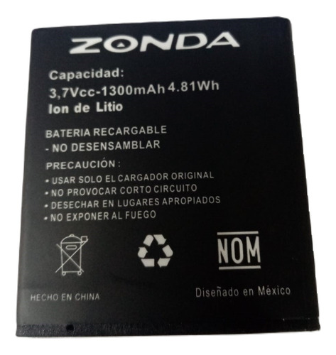 Bateria Zonda 1300