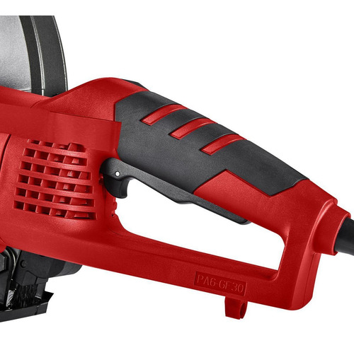 Sierra De Concreto Portátil Bauer 14 , 15 Amp Color Rojo Frecuencia 60h