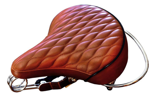 Velo Sd Saddle: Asiento Marrón Y De Estilo Clásico Con Barra