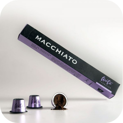 Cápsulas Café Macchiato Forte X 10 Un - Para Nespresso