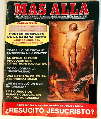 Revista Más Allá De La Ciencia N87 1997¿resucito Jesucristo?