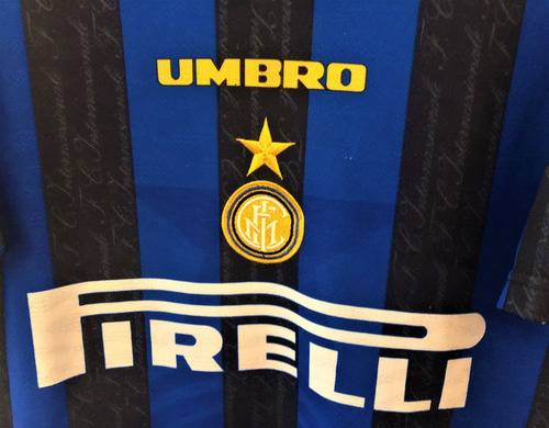 Camisa Internazionale 1996/97 Zamorano #9 Raríssima