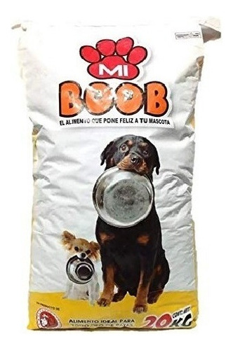 Mi Boob 20kg Croqueta Alimento Perro Para Todas Las Razas