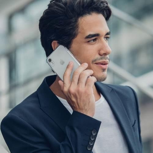 Moshi- Vitros Carcasa Transparente Para iPhone XR- Plata