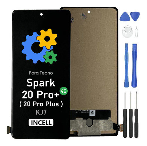 Pantalla Display Para Tecno Spark 20 Pro+ Kj7 Incell Lcd