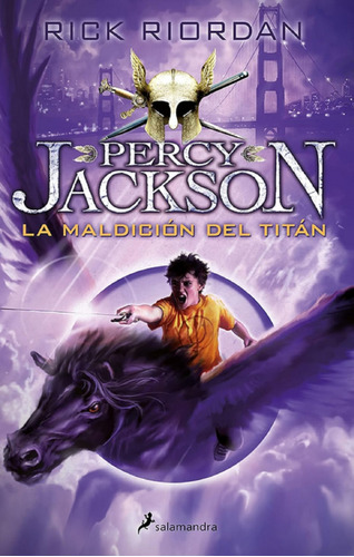 Libro Físico Percy Jackson La Maldición Del Titán Original