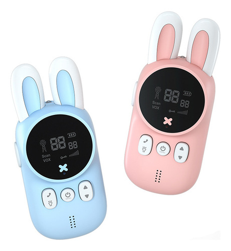 Juguetes Educativos Walkie Talkie Con Forma De Conejo Para N