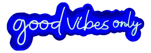 Letrero Led Neón Good Vibes Only Decoración